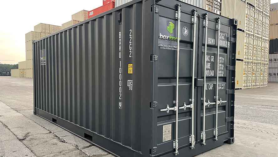 Contenedor marítimo High Cube de 20 pies Open Side (puertas laterales) – acceso completo lateral para carga industrial