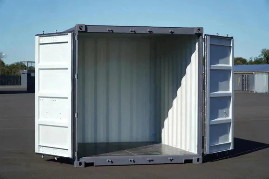 Contenedor marítimo estándar de 10 pies nuevo (3 m) – almacenamiento resistente y compacto