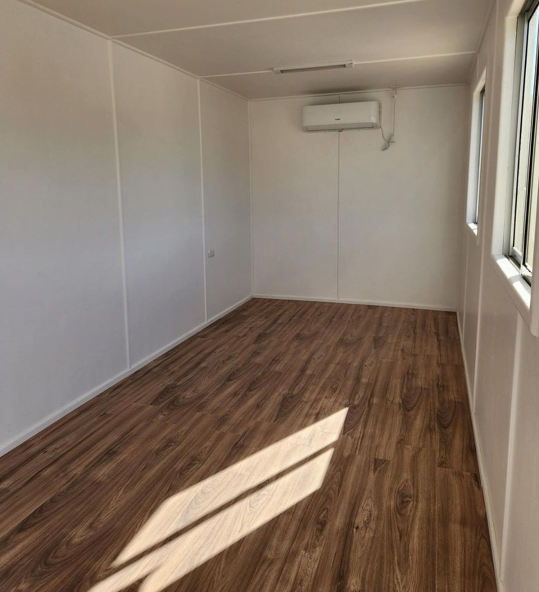 Contenedor oficina modular prefabricado – módulo de trabajo para obra, industria y uso profesional