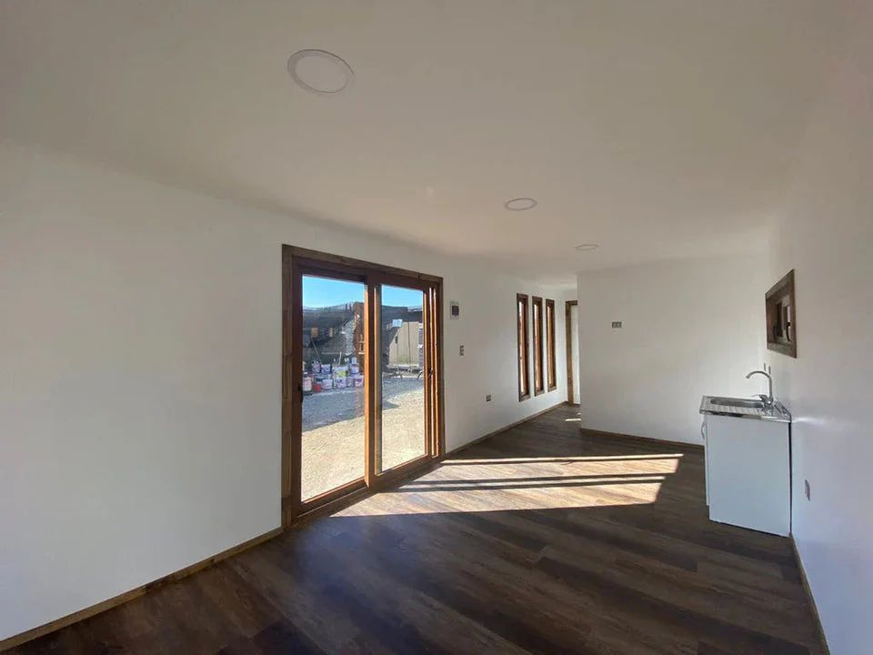 Módulo prefabricado González 36 m² – espacio habitable con dormitorio, baño y zona de estar