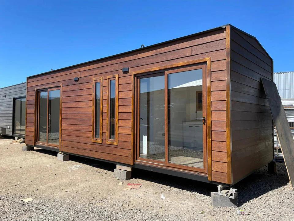 Módulo prefabricado Jocsan 24 m² – vivienda modular compacta con 1 dormitorio, baño y zona de estar